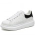 Hot Selling Men Women Genuine Leather Luxury Designer White Chaussures Shoes Platform Sneakers Casual Sport Shoes Woman